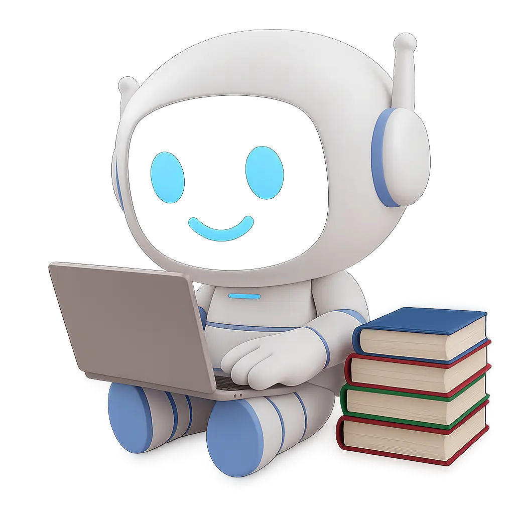 AI-trainingen voor bedrijven 1 20251003 1104 Robot met