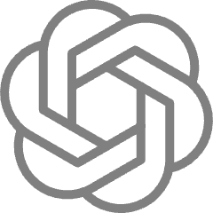 OpenAI logo – ontwikkelaar van GPT en ChatGPT AI-modellen